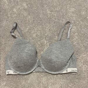 Victoria's Secret Gray Bra 36C